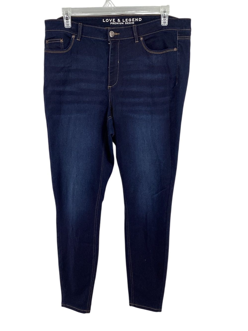 💚 Love & Legend Indigo Skinny Stretch Jeans, Size 20